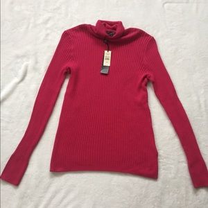 NWT Pink Talbots Long Sleeve Shirt Size Small